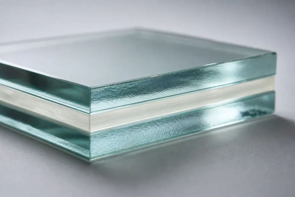Prüfsiegel und Normkennzeichnung auf Verbundsicherheitsglas